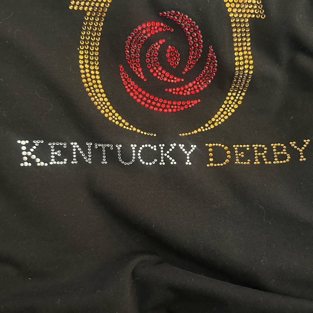 Kentucky Derby Black Short Sleeve Tee